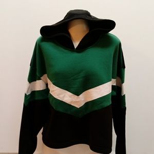 Louise Paris Hooded Cropped Sweatshirt